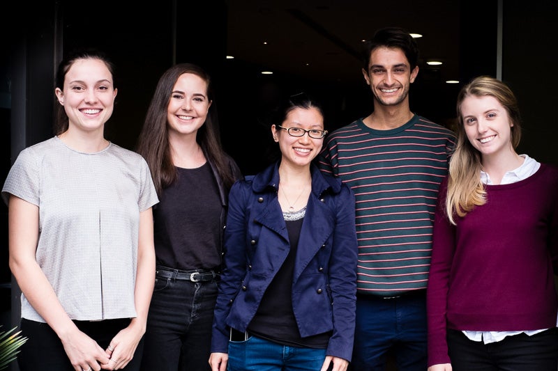 UNSW interns at BZLAO