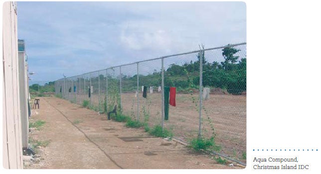 Aqua Compound, Christmas Island IDC