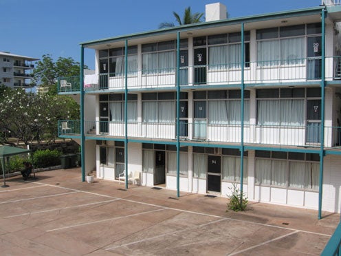 Accommodation block, Asti Motel