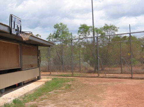 Recreation area, South compound, NIDC