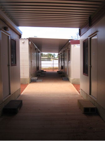 Accommodation block, Leonora immigration detention facility