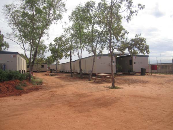 Demountables used for accommodation, Curtin IDC