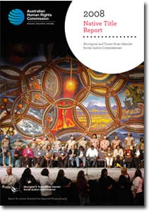 Native Title Report 2008 Cover