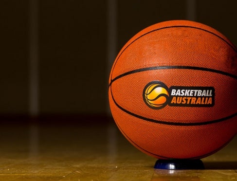 Basketball Australia branded basketball