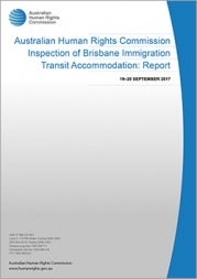 Brisbane Immigration Transit Accommodation: Report (2018) cover