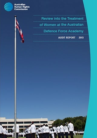 Cover - Audit Report: Review into the Treatment of Women at the Australian Defence Force Academy