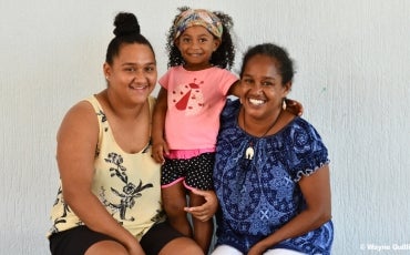 Regina Turner and family