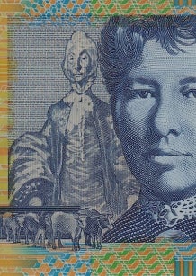 Image of an Australian $10 note.