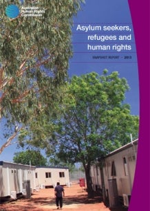 Cover - Asylum seekers, refugees and human rights