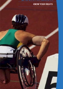 Disability Discrimination Brochure Cover