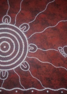 Aboriginal art  - Coming Home (c) Beverley Grant