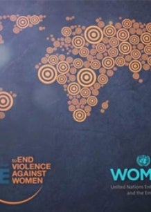 Cover page: UNITE - to end violence against women (UN Entity for Gender Equality and the Empowerment of Women)