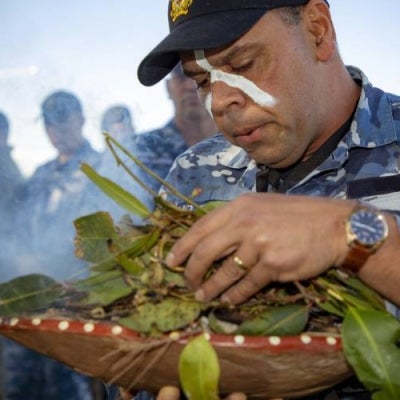 RAAF smoking ceremony