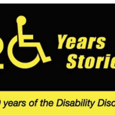 Logo: Twenty Years: Twenty Stories - celebrating 20 Years of the Disability Discrimination Act